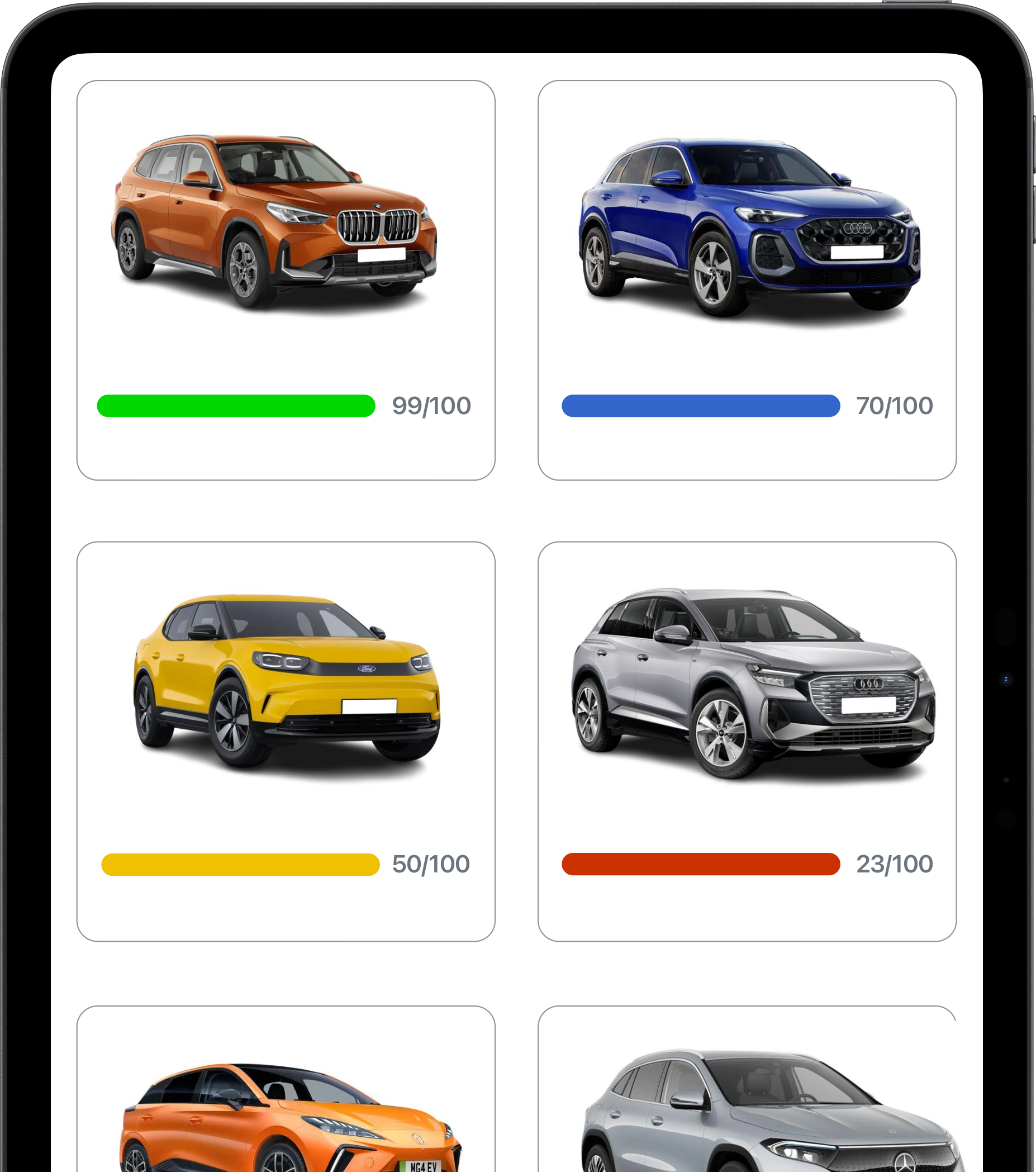 Leasing dashboard preview